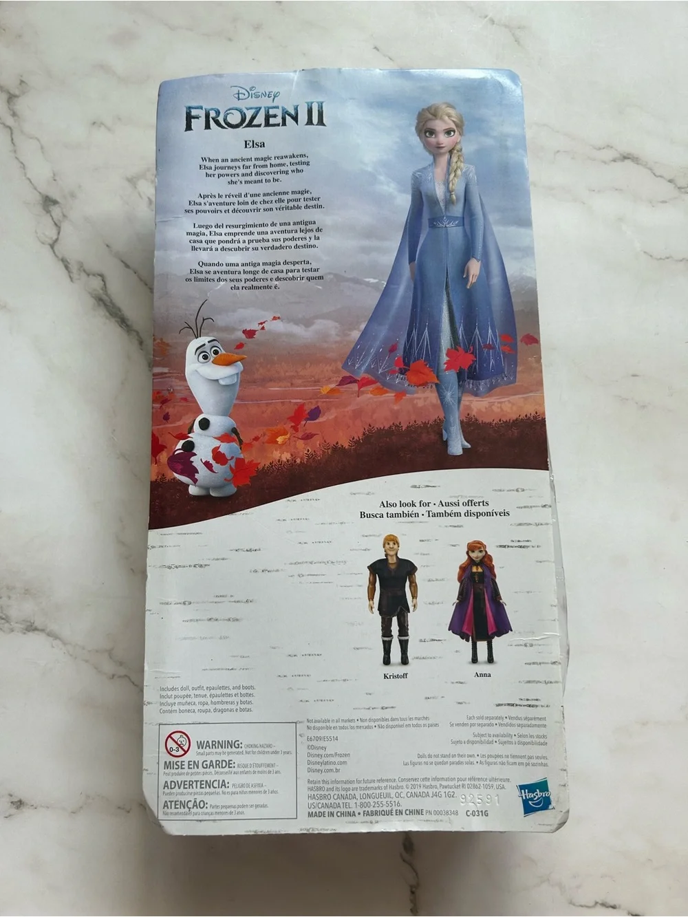 Disney Frozen 2 Elsa Doll